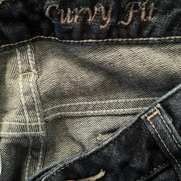 Carhartt Curvy Fit Jeans cropped jeans Size 12 - Picture 3 of 5